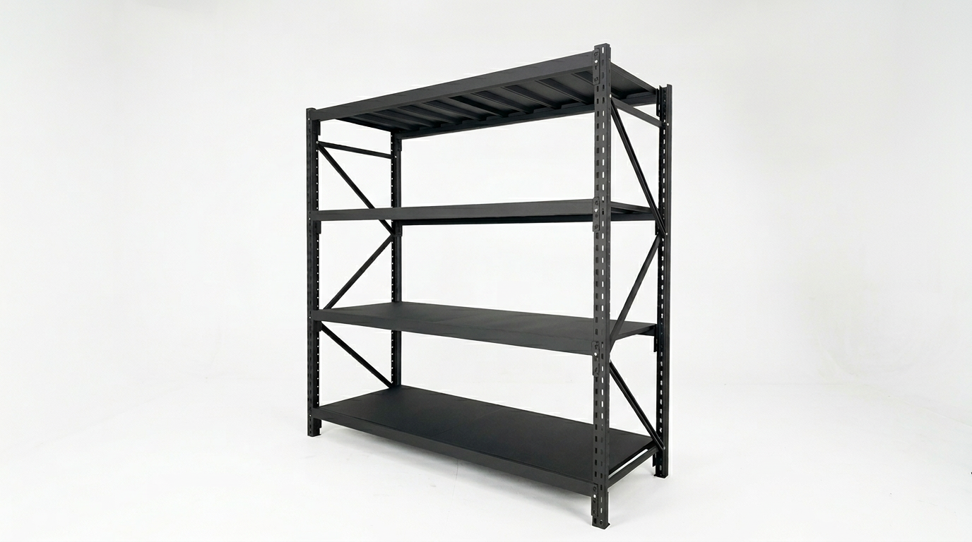 2m Heavy Duty Steel Shelving Unit